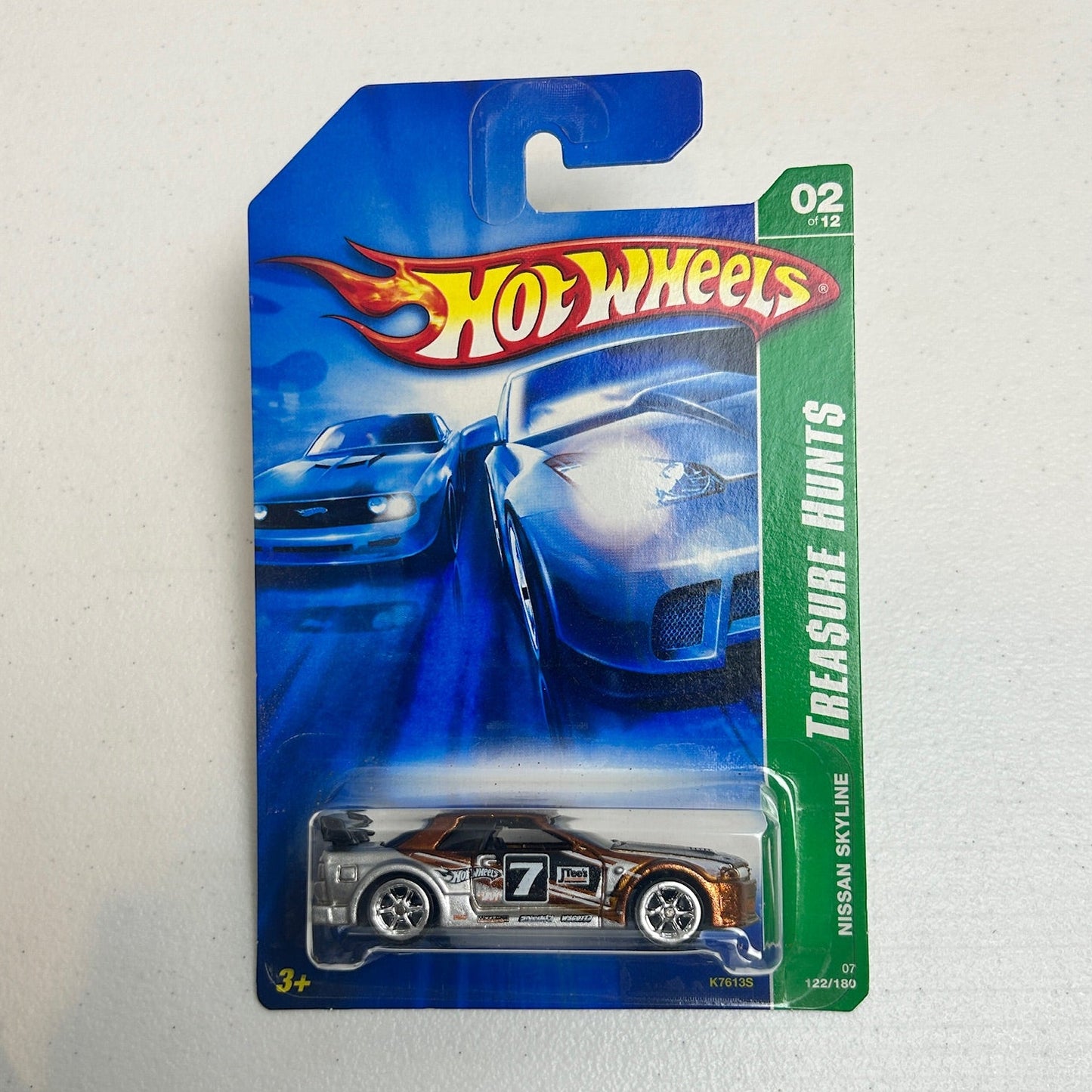 Hot Wheels 1:64 Nissan Skyline GTR R32 2007 Super Treasure Hunt