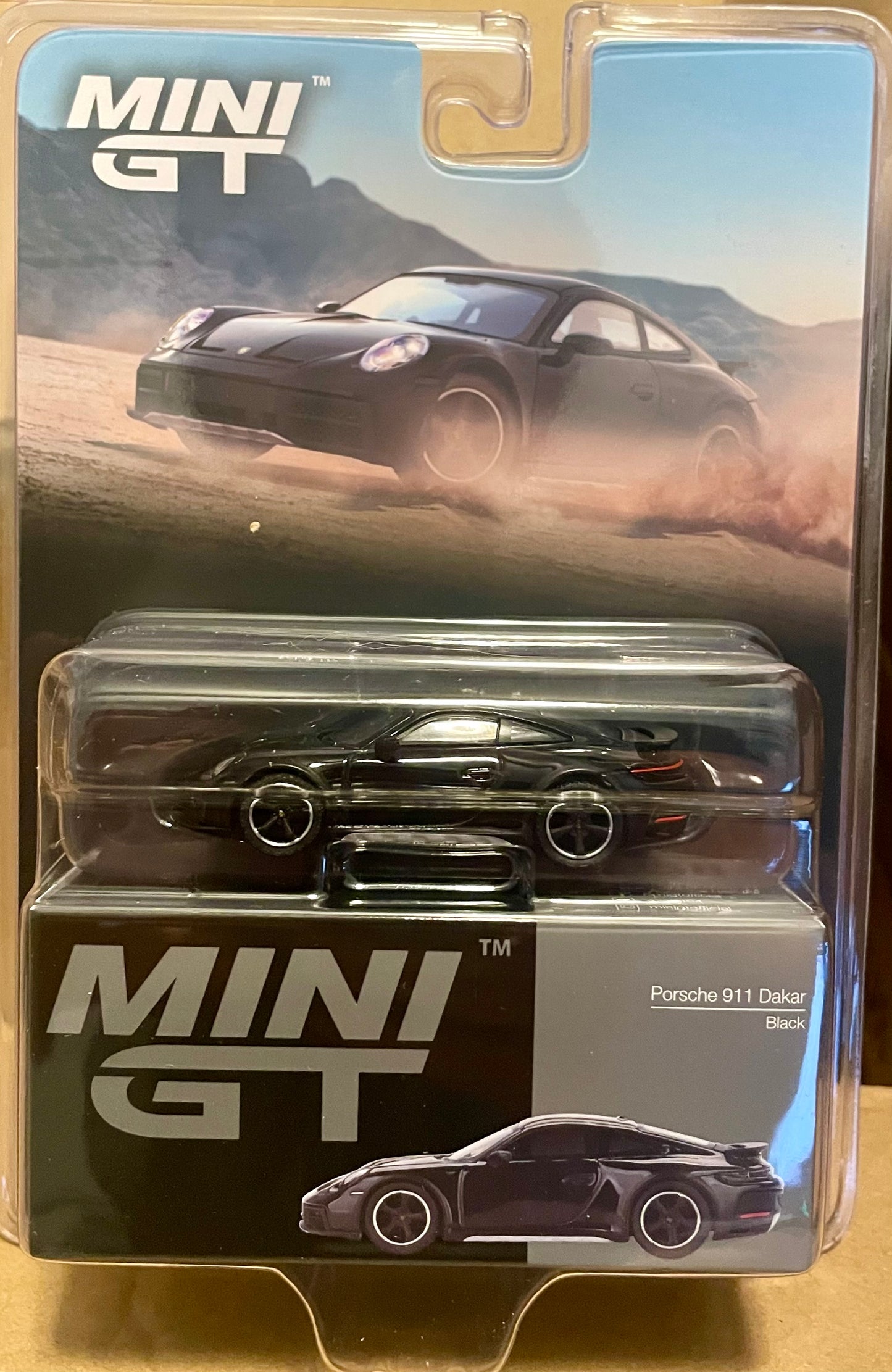 Mini GT 1:64 Porsche 911 Dakar Black