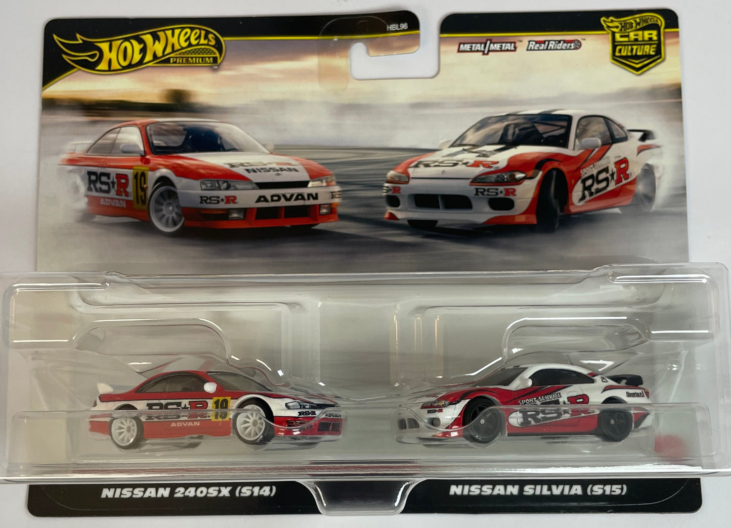Hot Wheels 2-Pack Nissan 240sx (S14)/Nissan Silvia (S15)