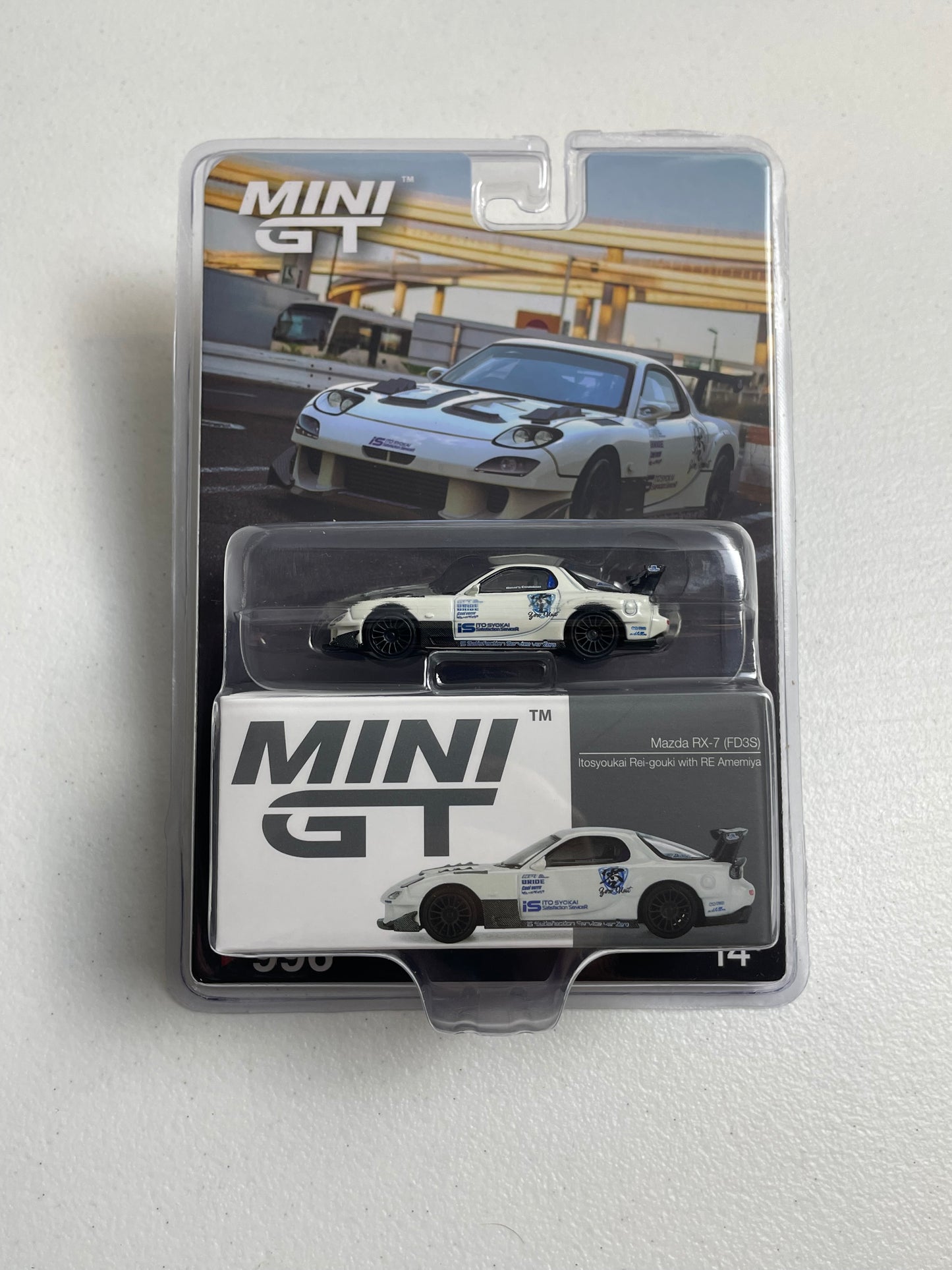 Mini GT #996 1:64 Mazda RX-7 (FD3S) Itosyoukai Reigouki