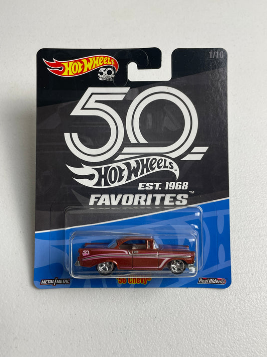 Hot Wheels 1:64 Car Culture 50th Anniversary Favorites Set of 10