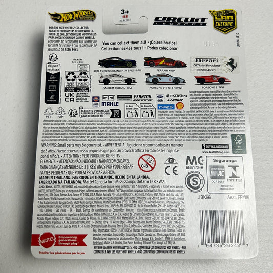 Hot Wheels Car Culture Circuit Legends Ferrari 0/5 Chase