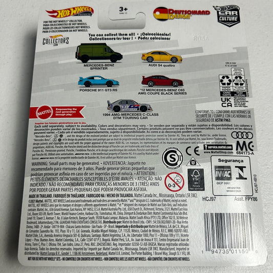 Hot Wheels Car Culture Deutschland Designs Mercedes 0/5 Chase