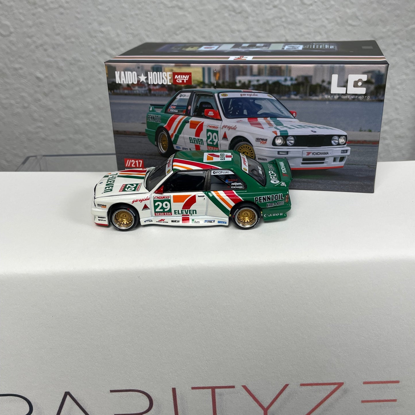 Kaidohouse 1:64 BMW M3 Kaido Works Larry Chen V1 USA Exclv.