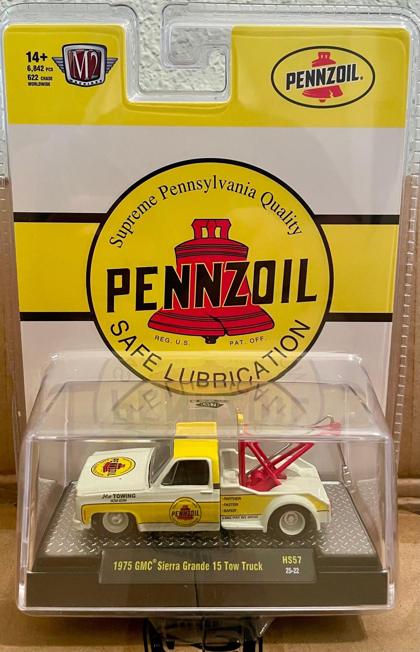 M2 1975 GMC Sierra Grande 15 Tow Truck Pennzoil