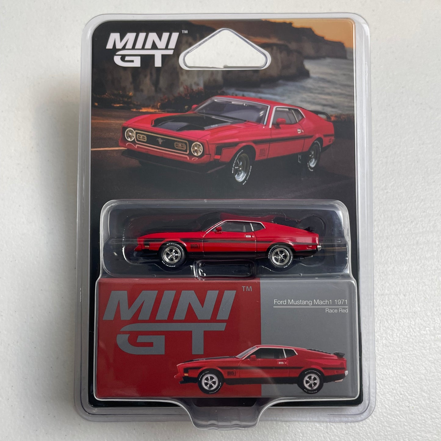 Mini GT 1:64 Ford Mustang Mach 1 Red