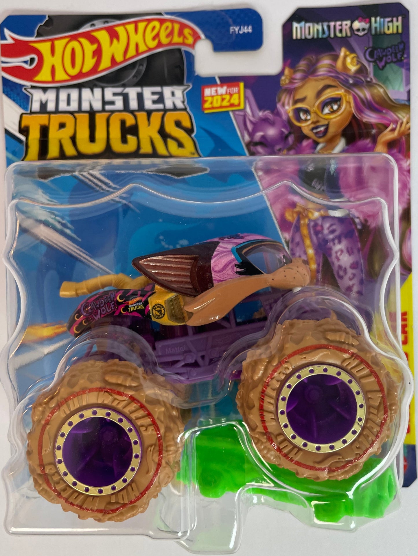 Monster Truck Monster High Clawdeen Wolf (Treasure Hunt)