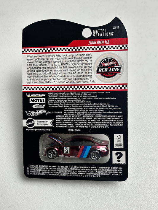 Hot Wheels 1:64 RLC 2006 BMW M3 Red