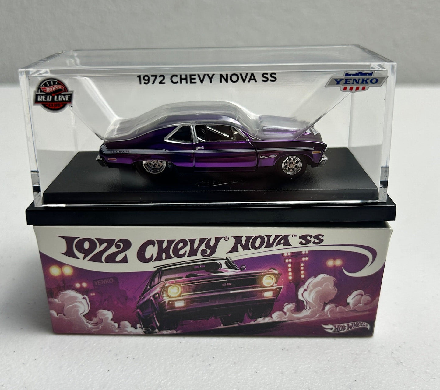 Hot Wheels 1:64 RLC 1972 Chevy Nova SS