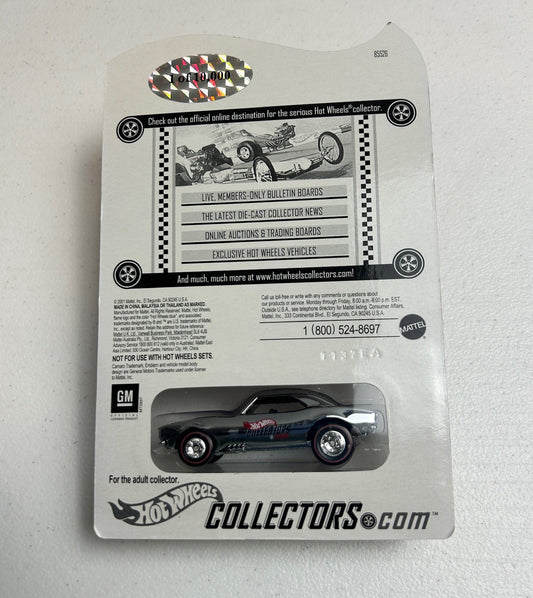 Hot Wheels 1:64 RLC Club Exclusive - '67 Camaro - Black Stripes 1 of 10000