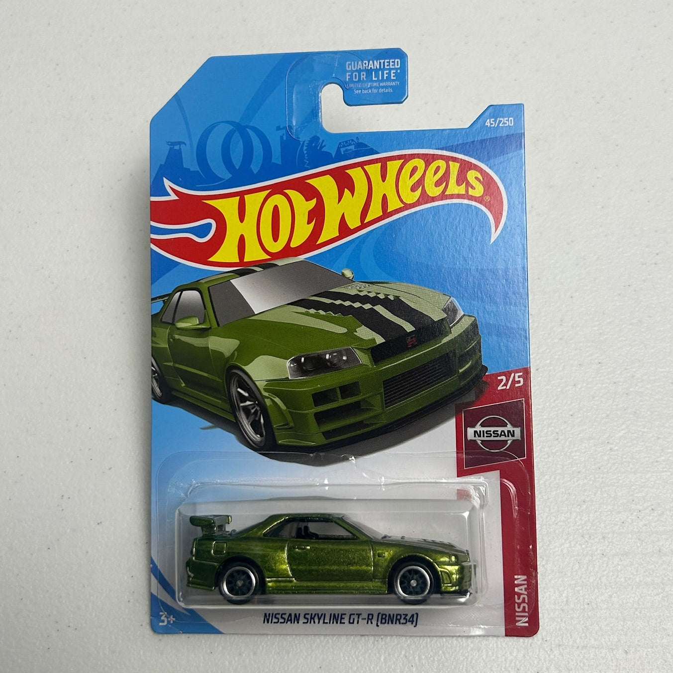 Hot Wheels 1:64 Nissan Skyline GT-R (BNR34) Super Treasure Hunt Green