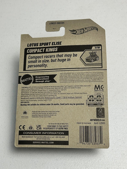 Hot Wheels 1:64 Lotus Sport Elise Super TH