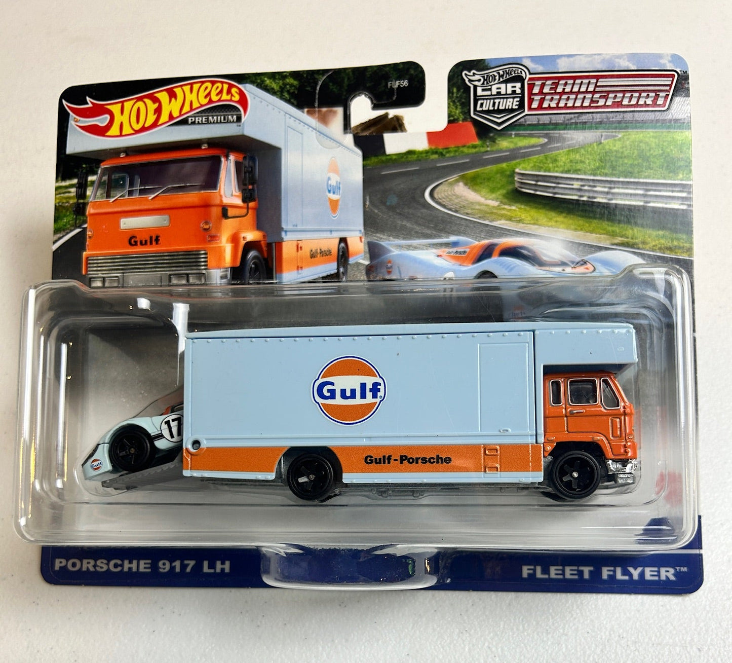 Hot Wheels 1:64 Team Transport #41 Porsche 917 LH/Fleet Flyer
