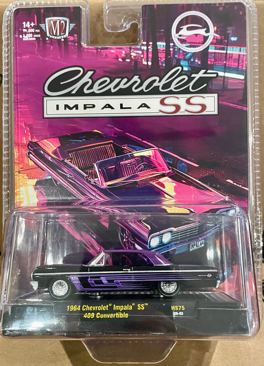 M2 1:64 Hobby Edition Chevy 1964 Impala SS 409 Lowriders