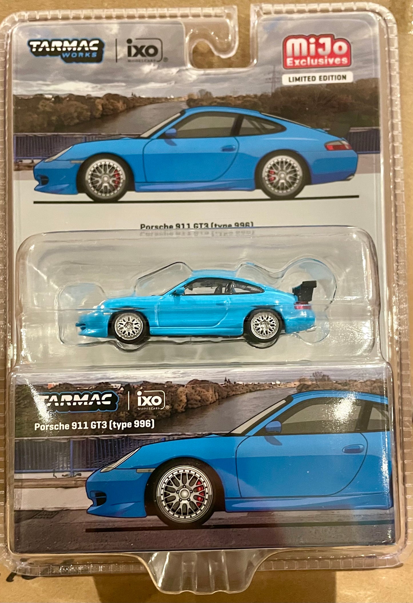 Tarmac 1:64 Global64 Porsche 911 GT3 (Type 996) Blue