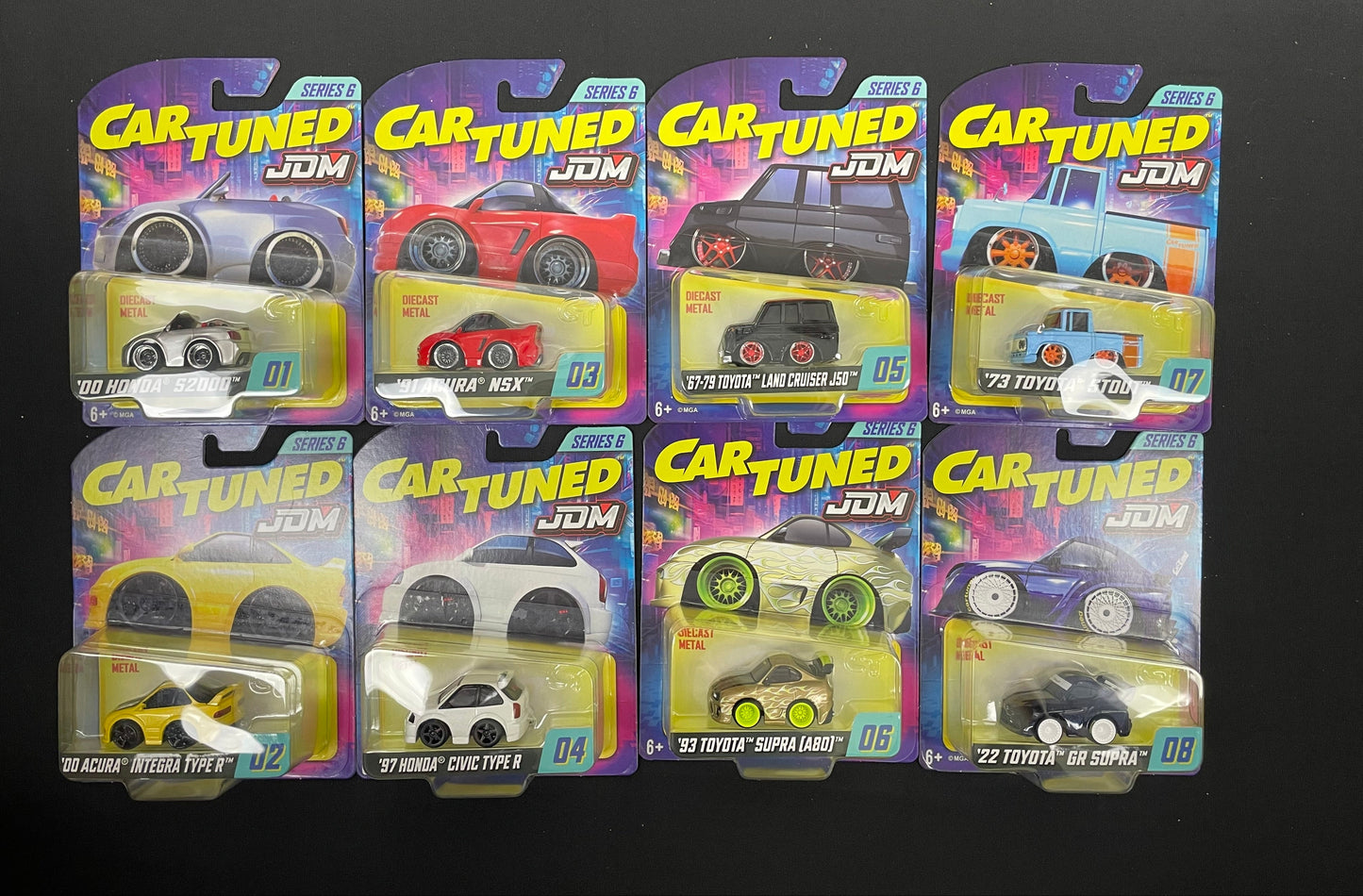 Cartuned 1:64 Premier Series 6 JDM Tuners 