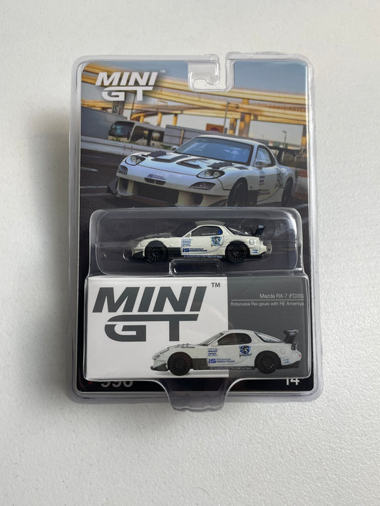 Mini GT #996 1:64 Mazda RX-7 (FD3S) Itosyoukai Reigouki