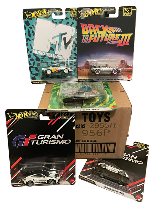 Hot Wheels 1:64 Pop Culture 2026 P Case - Sealed Case