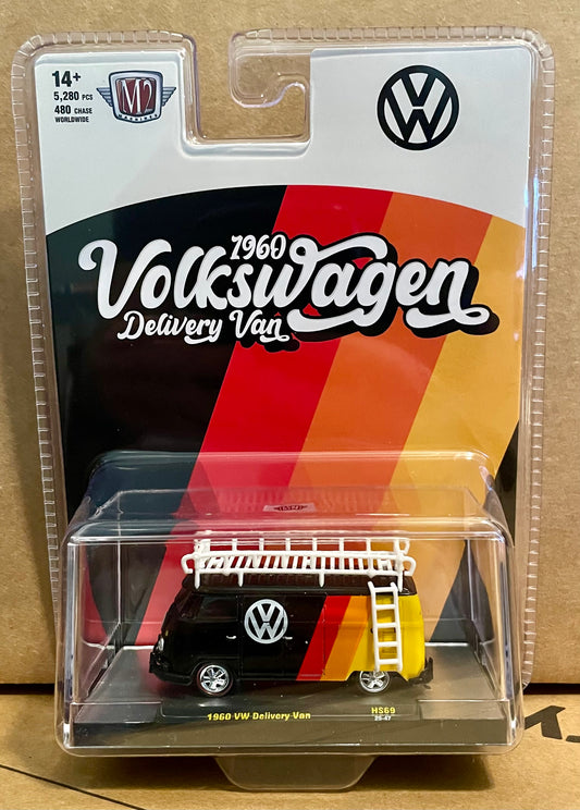 M2 1:64 Volkswagen 1960 Delivery Van w/ Rack - Hobby Edition