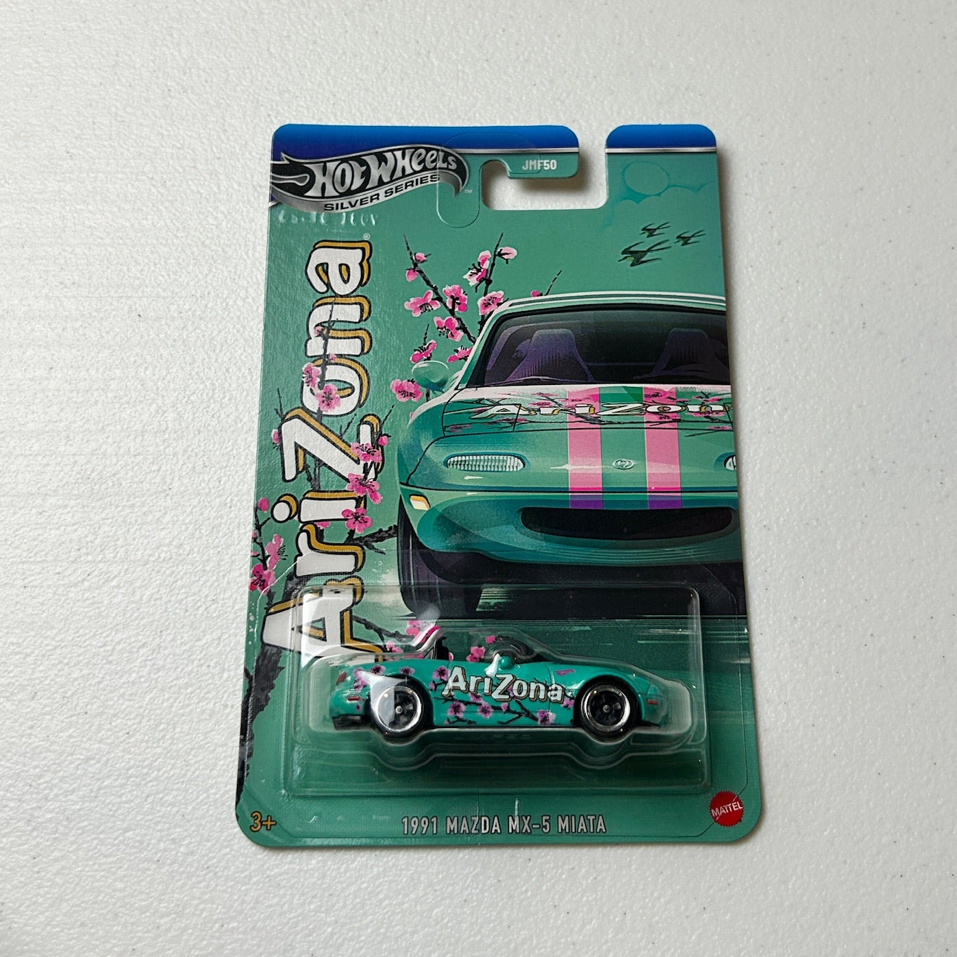 Hot Wheels 1:64 Silver Series Arizona Mazda Miata