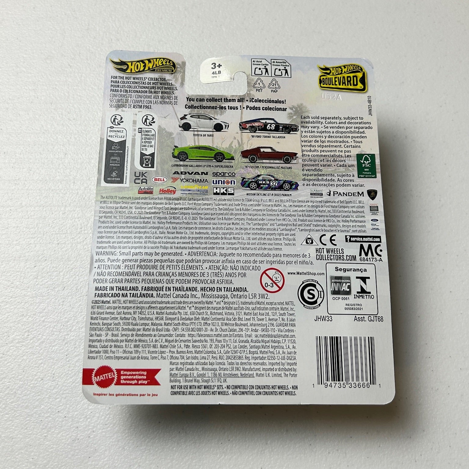 Hot Wheels 1:64 Boulevard #148 Lamborghini Gallardo LP 570-4 Superleggera