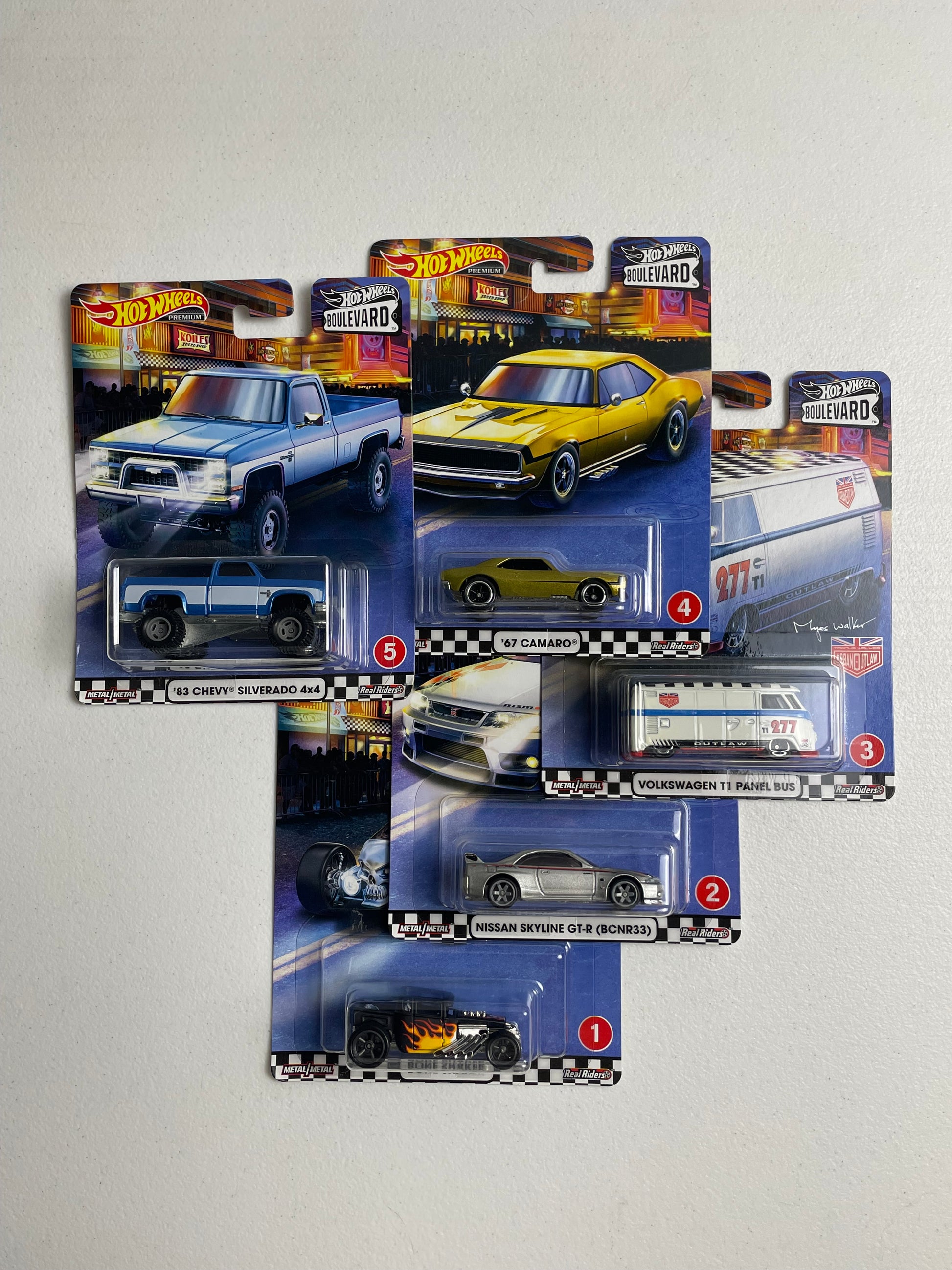 Hot Wheels 1:64 Boulevard #1 - 5