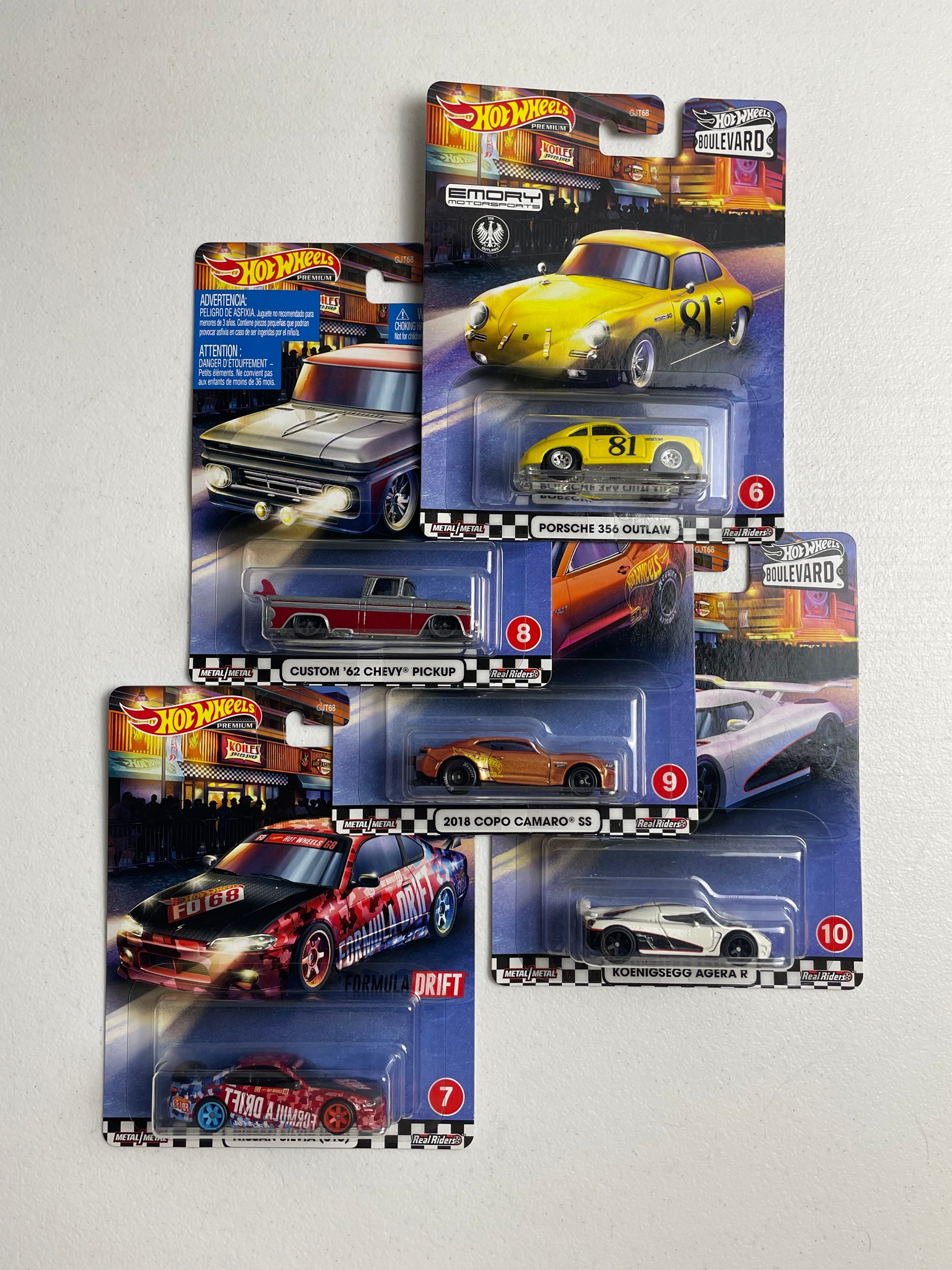 Hot Wheels 1:64 Boulevard #6 - 10