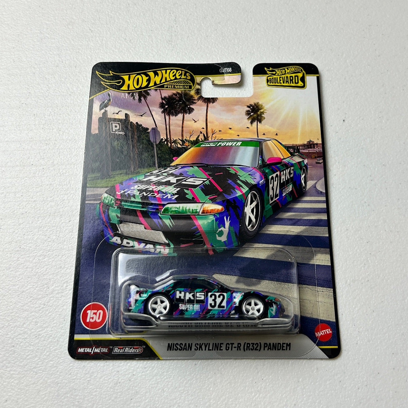 Hot Wheels 1:64 Boulevard #150 Nissan Skyline GT-R (R32) Pandem