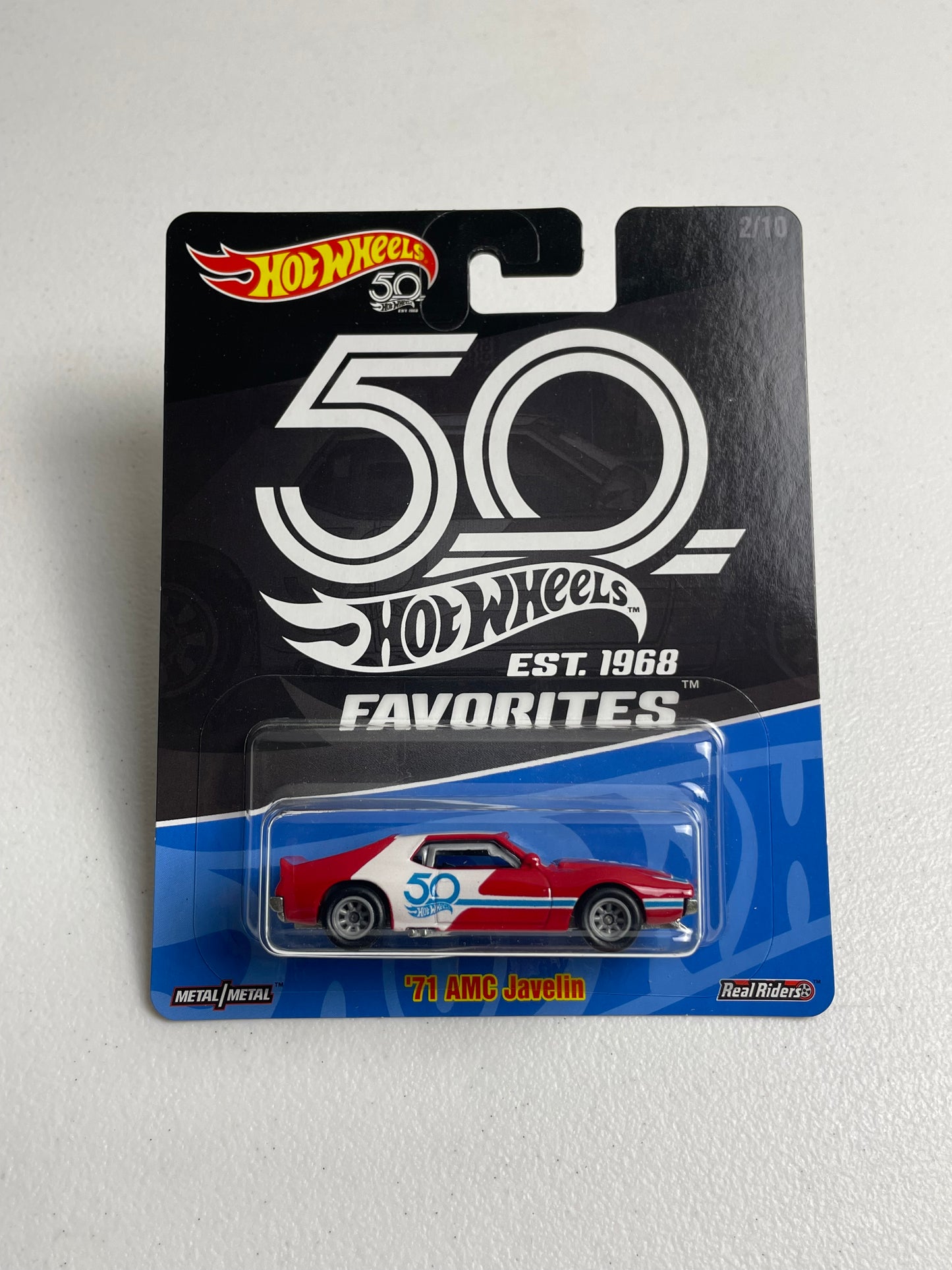 Hot Wheels 1:64 Car Culture 50th Anniversary Favorites Set of 10