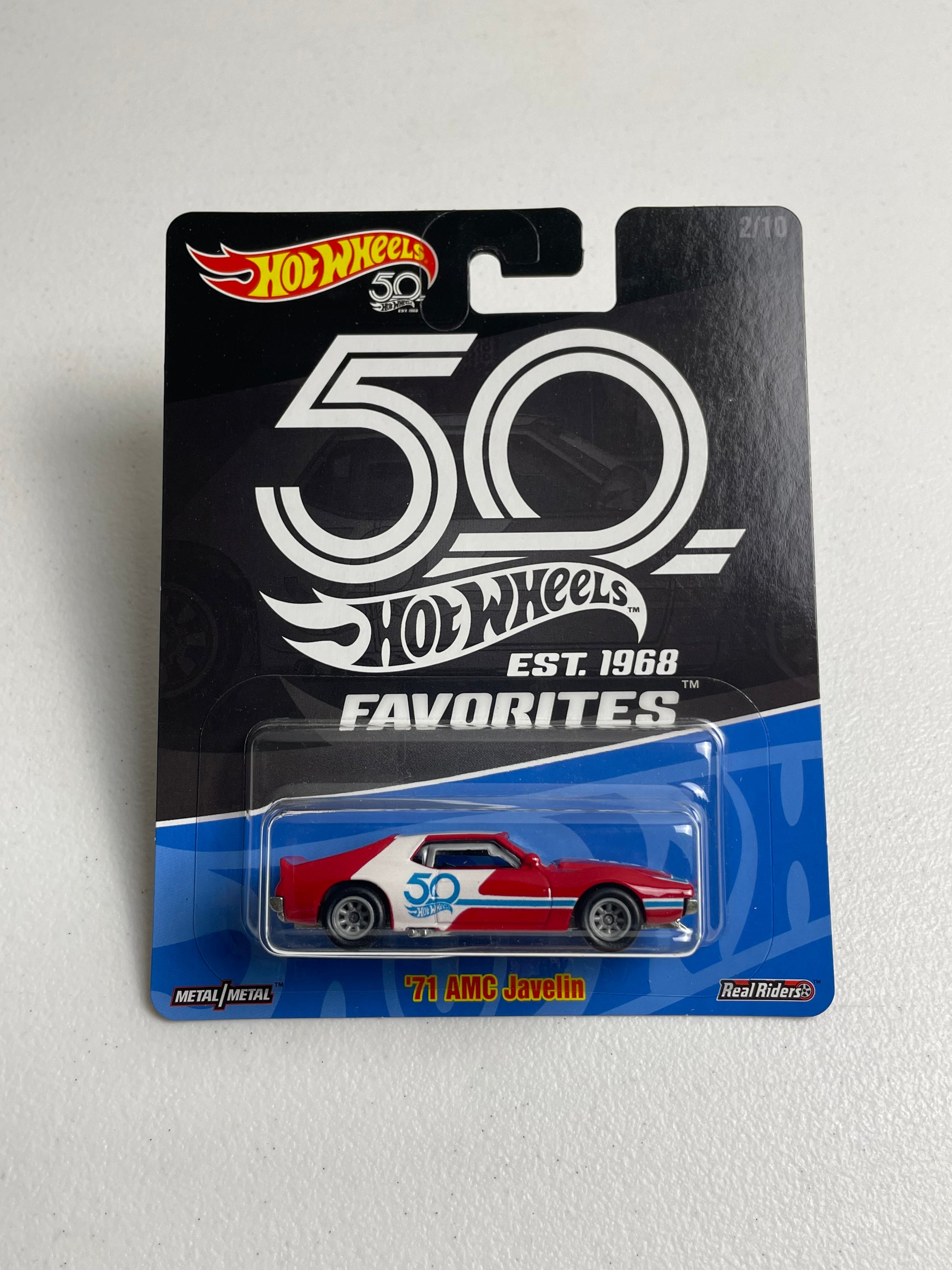 Hot Wheels 1:64 Car Culture 50th Anniversary Favorites Set of 10