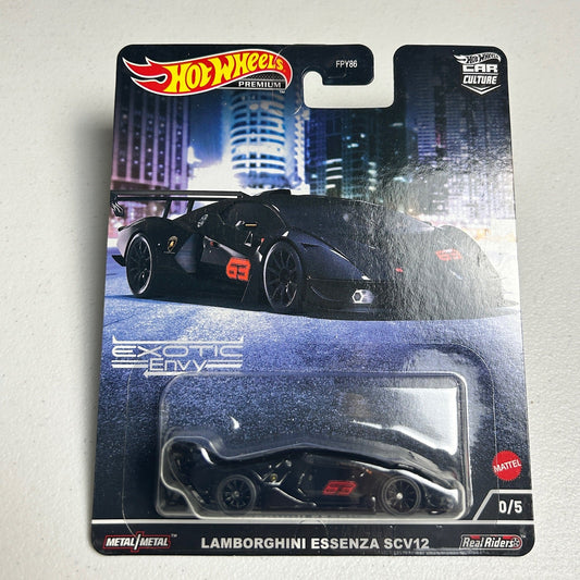 Hot Wheels Car Culture Exotic Envy Lamborghini Essenza 0/5 Chase
