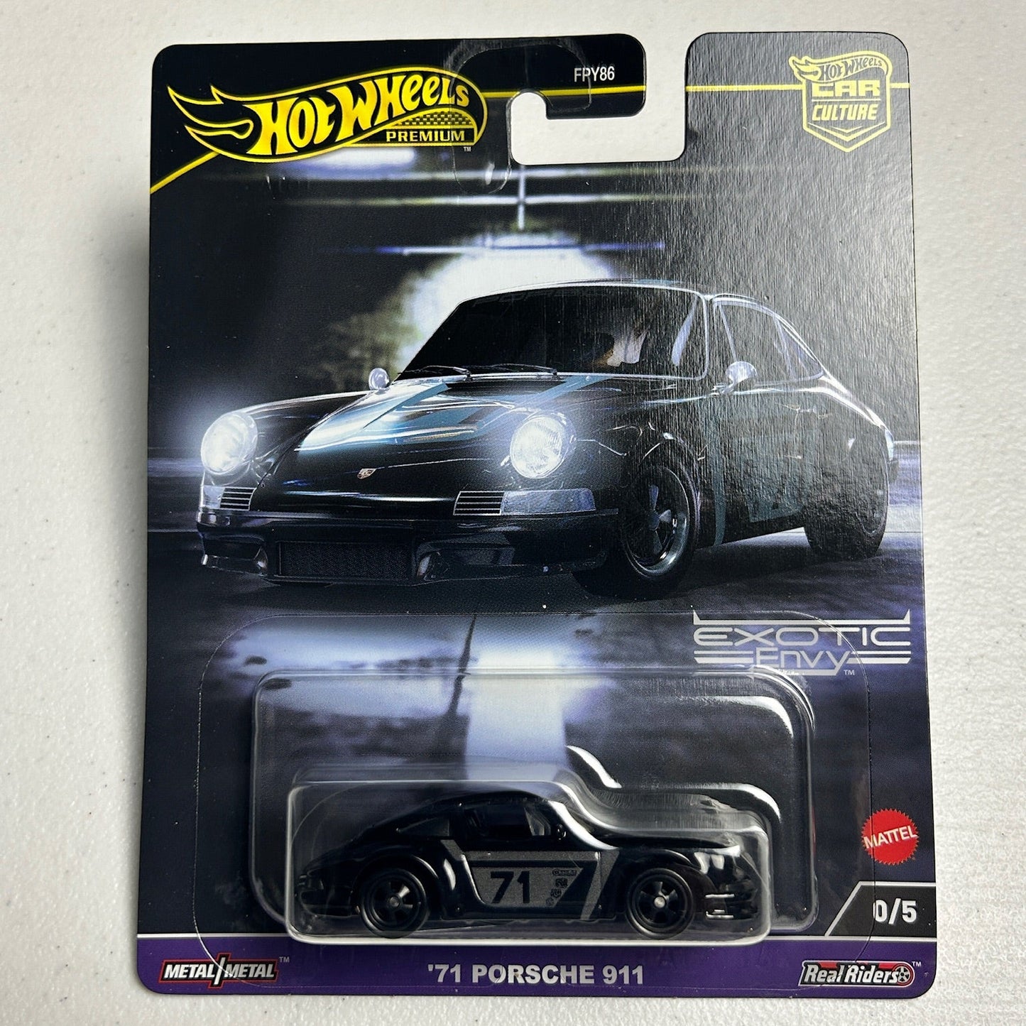 Hot Wheels Car Culture Exotic Envy Porsche 0/5 Chase