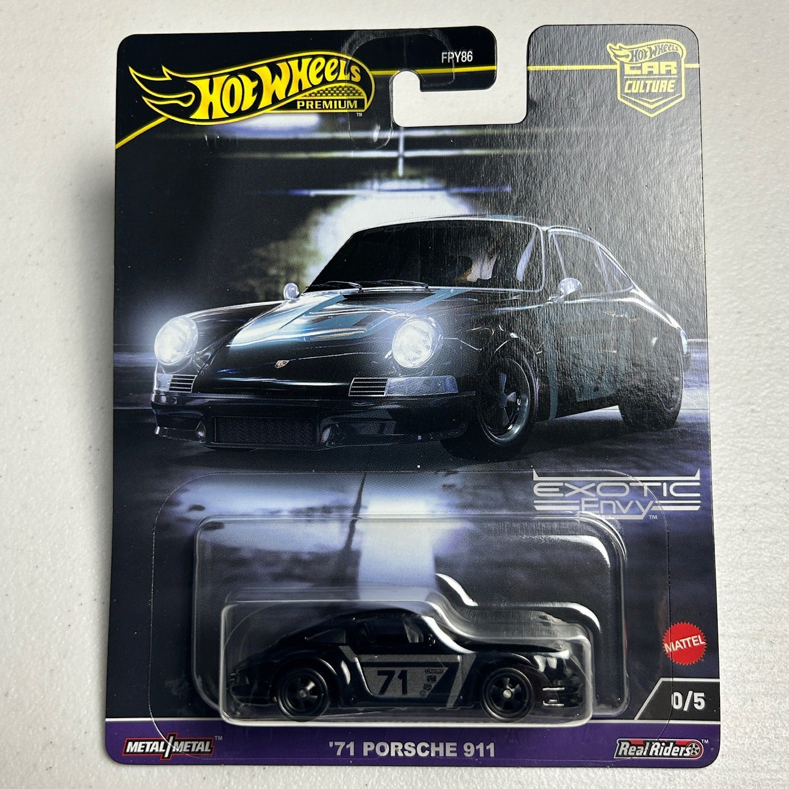 Hot Wheels Car Culture Exotic Envy Porsche 0/5 Chase