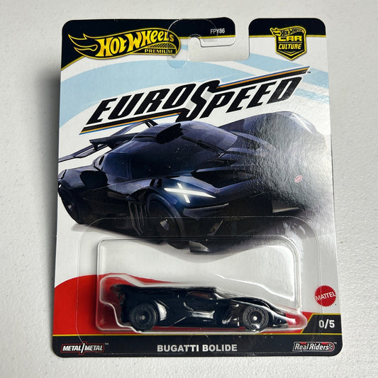 Hot Wheels Car Culture EuroSpeed Bugatti 0/5 Chase