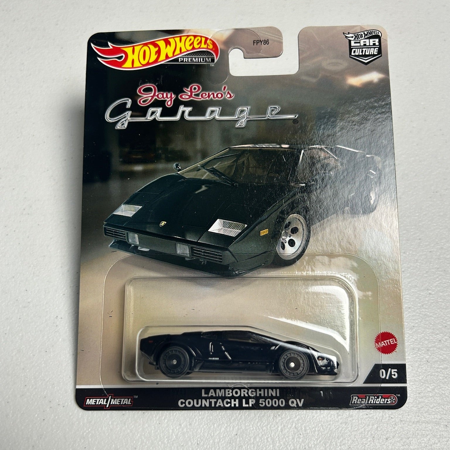 Hot Wheels Car Culture Jay Lenos Garage Lamborghini 0/5 Chase