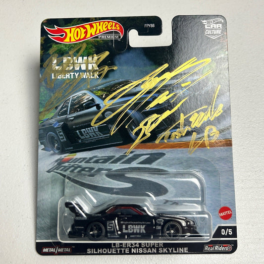 Hot Wheels Car Culture Mountain Drifters Skyline R34 0/5 Chase