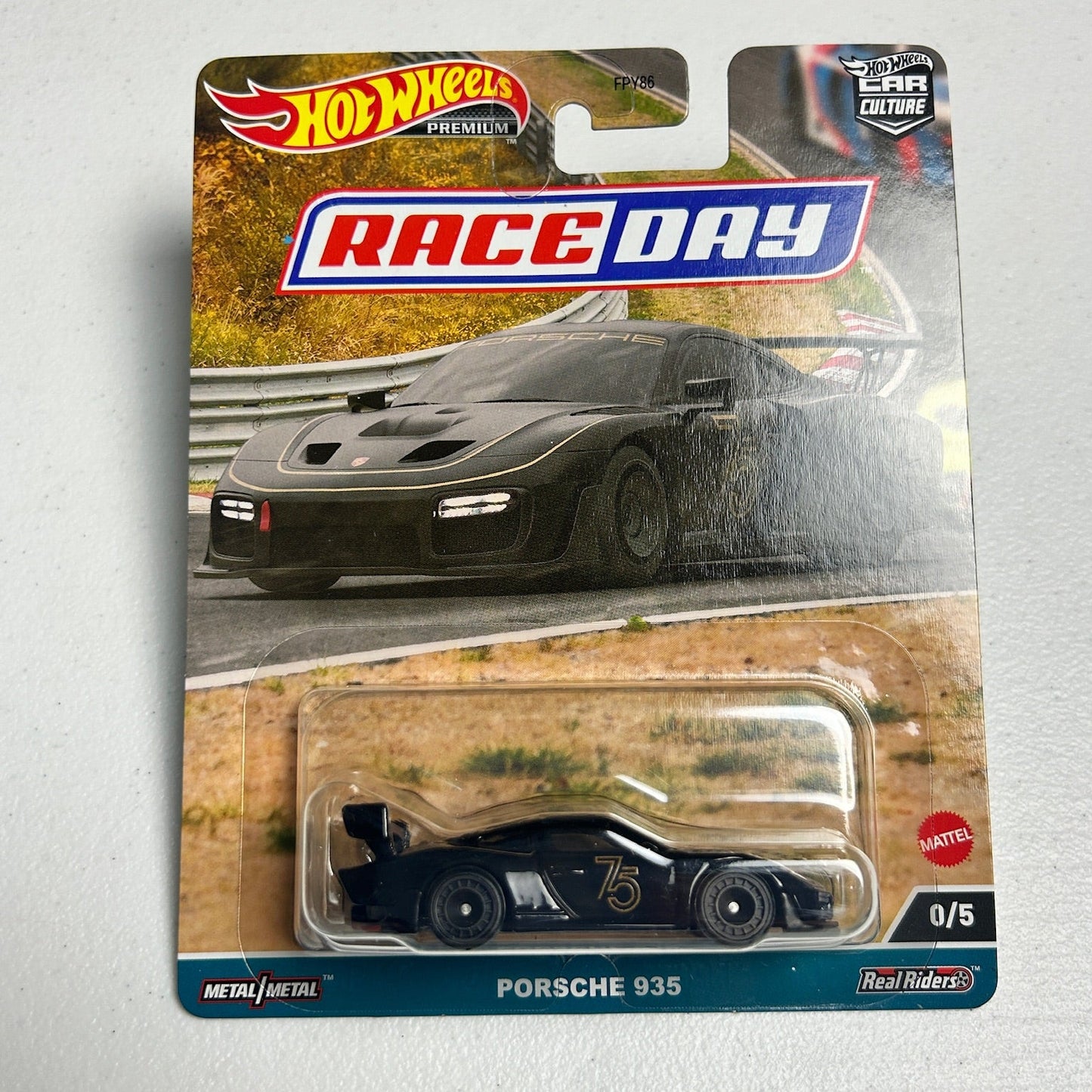 Hot Wheels Car Culture Raceday Porsche 935 0/5 Chase