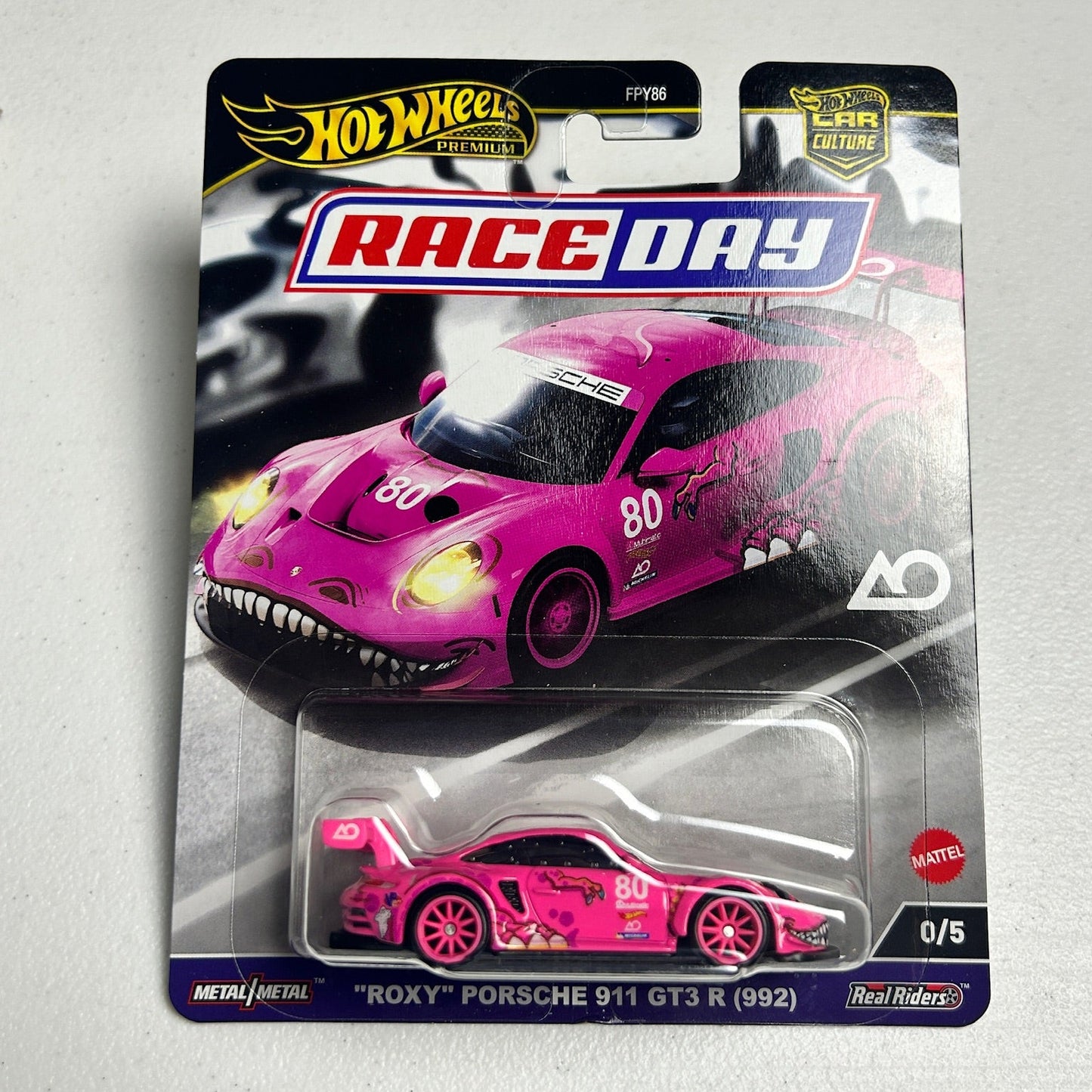 Hot Wheels Car Culture Porsche 911 GT Roxy 0/5 Chase