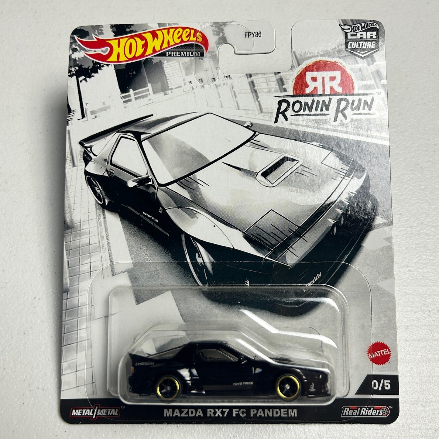 Hot Wheels Ronin Run Mazda RX7 0/5 Chase