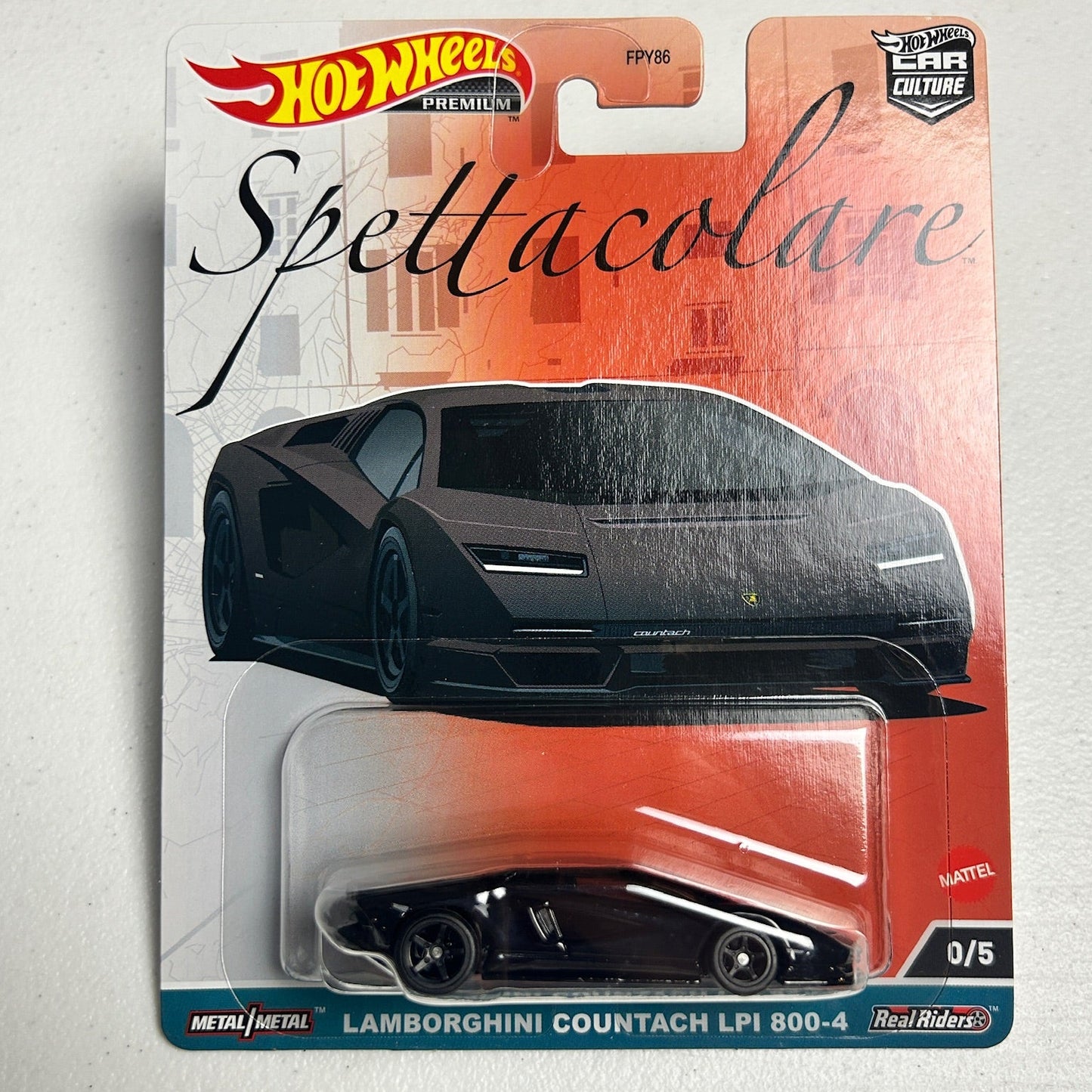 Hot Wheels Car Culture Spettacolare Lamborghini 0/5 Chase