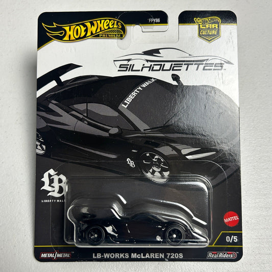 Hot Wheels Car Culture Silhouettes McLaren 720S 0/5 Chase