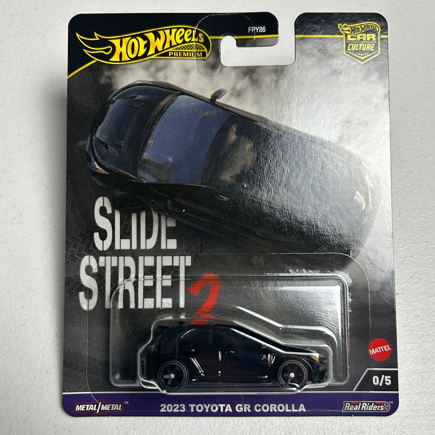 Hot Wheels Car Culture Slide Street 2 Toyota Corolla 0/5 Chase