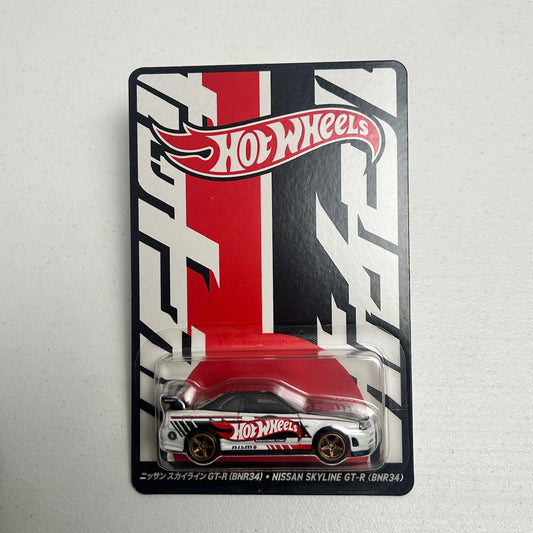 Hot Wheels 1:64 2025 Japan Convention Nissan Skyline GT-R (BNR34) Right Facing