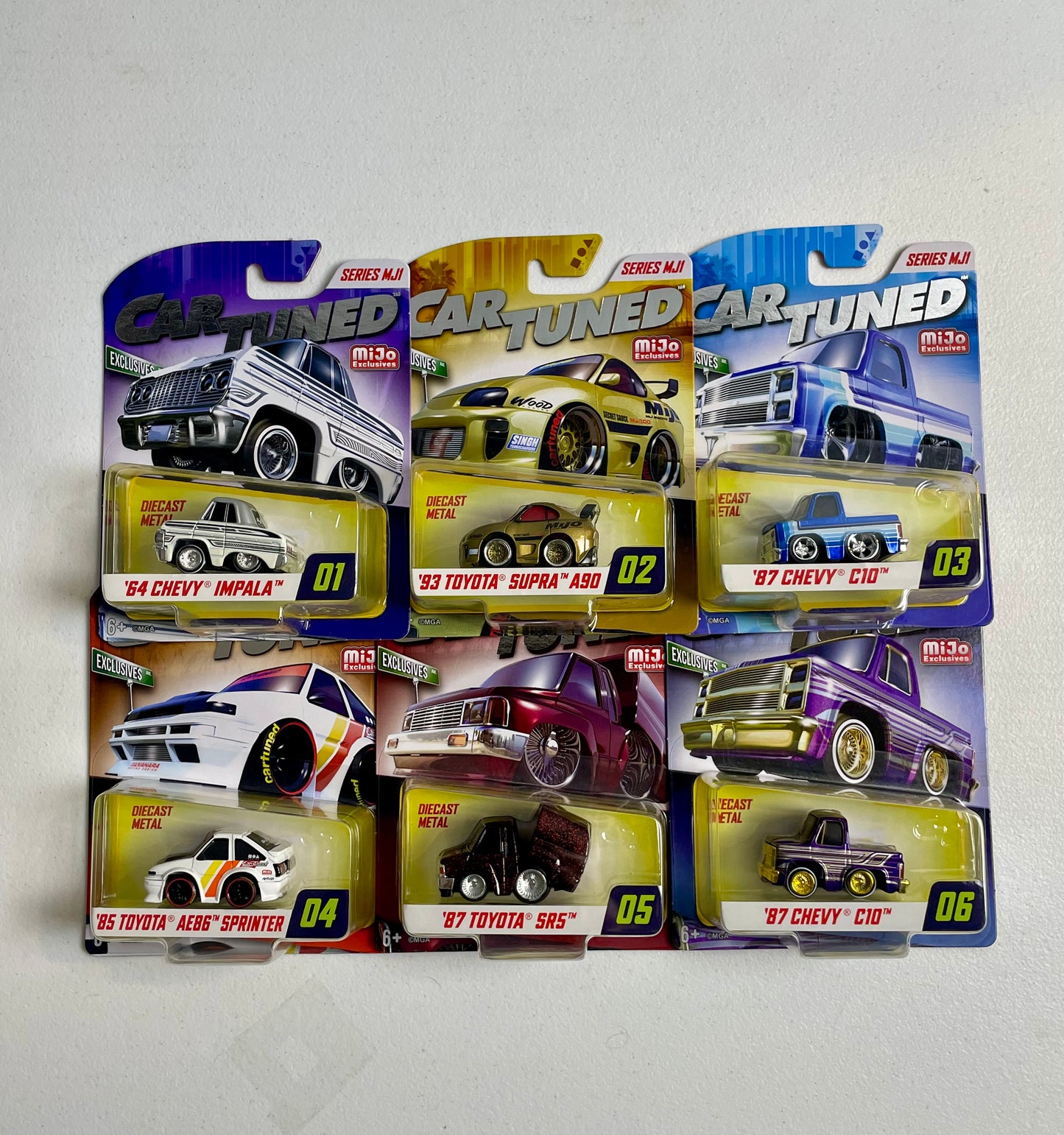 CarTuned 1:64 Mijo Exclusive Series Set of 6