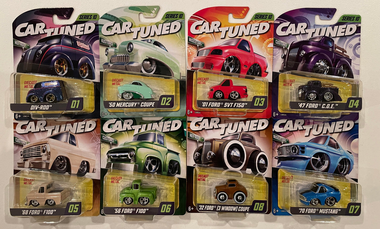 MGA CarTuned 1:64 Series 10 Assortment