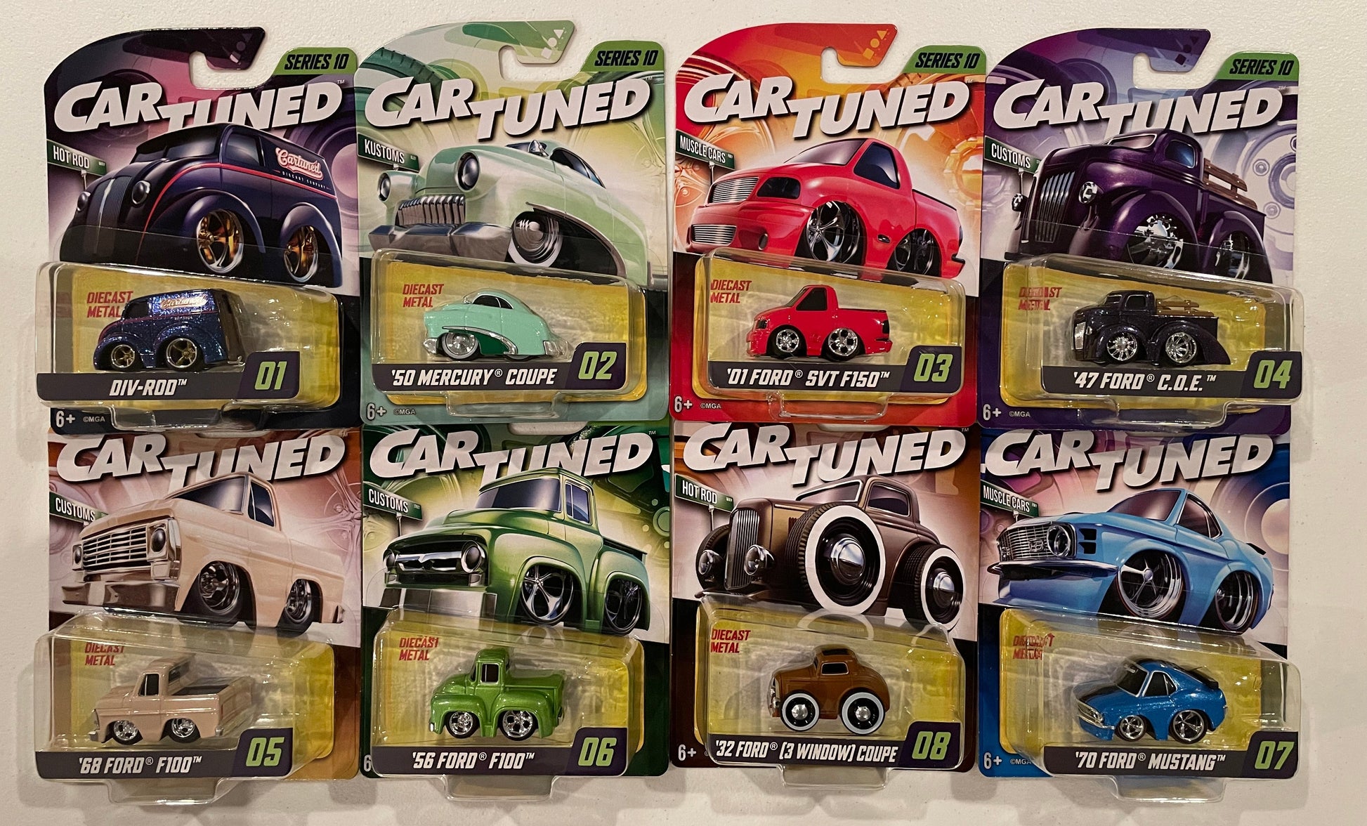MGA CarTuned 1:64 Series 10 Assortment