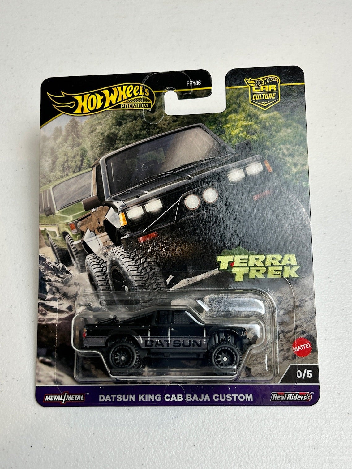 Hot Wheels 1:64 Car Culture Terra Trek Datsun King Cab Baja Custom Chase