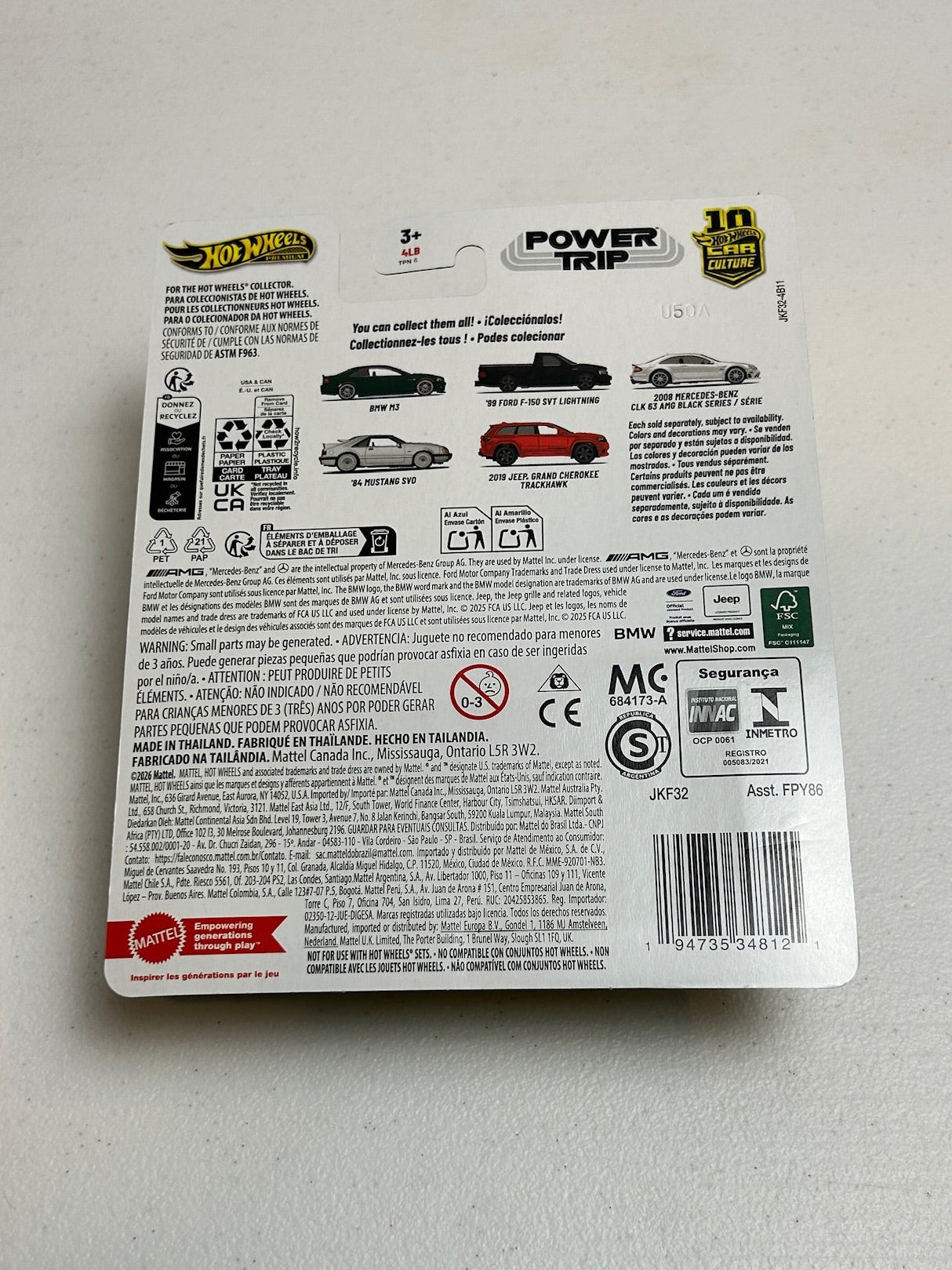 Hot Wheels 1:64 Car Culture Thrill Climbers '55 Chevy Bel Air Gasser Chase
