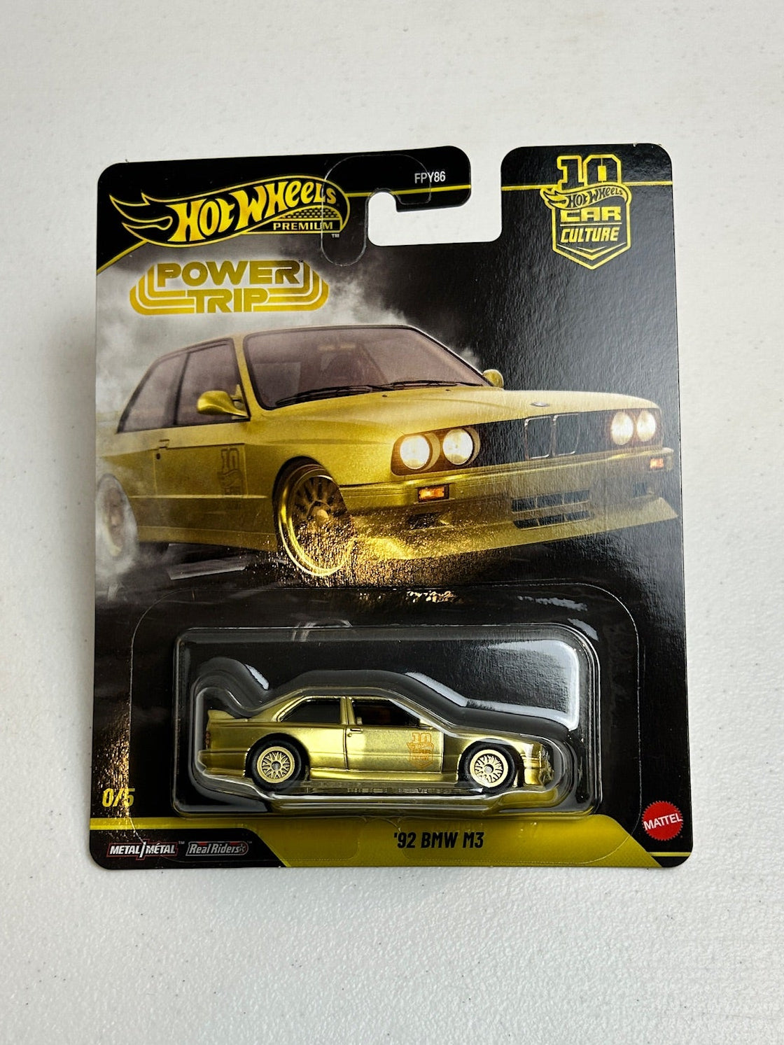 Hot Wheels 1:64 Car Culture Power Trip '92 BMW M3 Chase