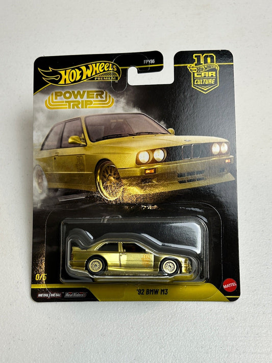 Hot Wheels 1:64 Car Culture Power Trip '92 BMW M3 Chase